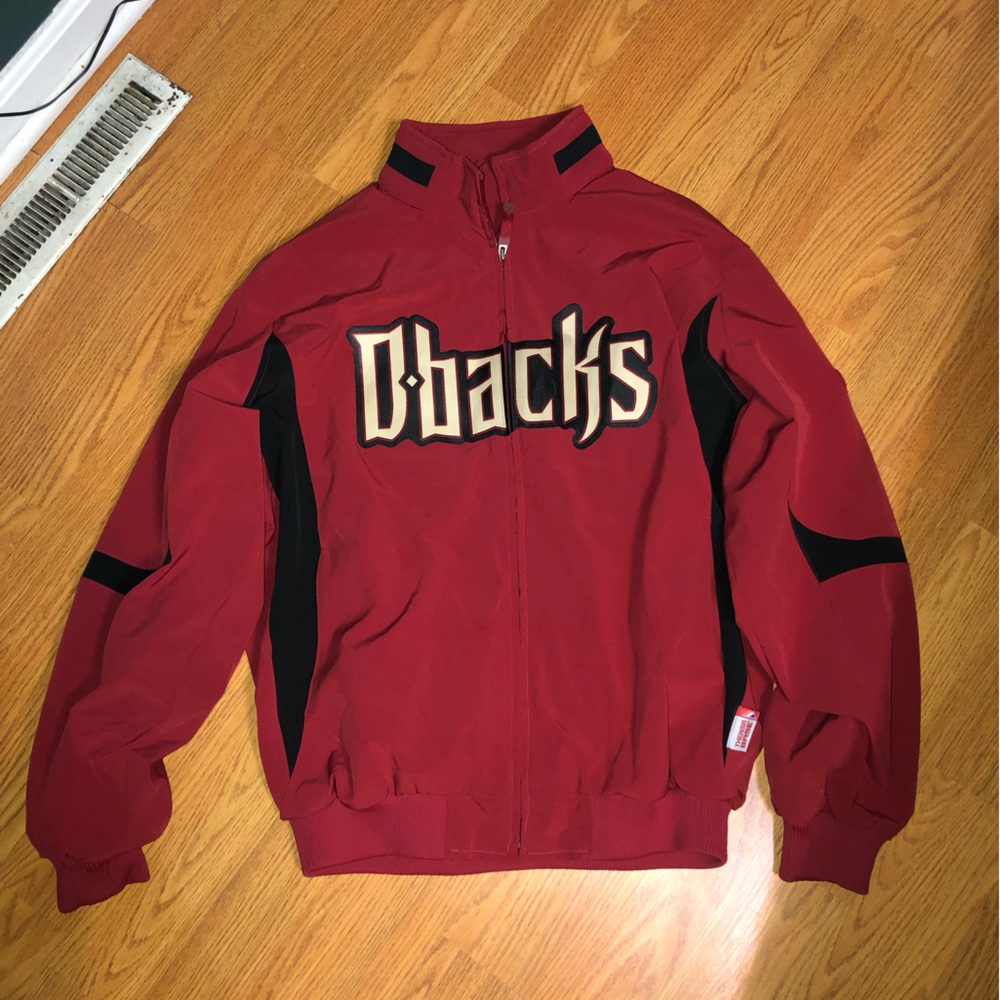 Arizona Diamondbacks Majestic ThermaBase ZipUp Jacket AMAZING CONDITION ADULT XL